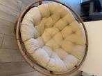 Rotan stoel te koop, Huis en Inrichting, Ophalen, Gebruikt, Wit, Riet of Rotan