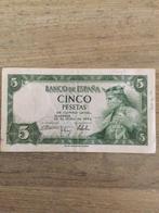 5 peseta 1954, Enlèvement ou Envoi