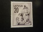 Letland/Lettonie 1992 Mi 327** Postfris/Neuf, Timbres & Monnaies, Timbres | Europe | Autre, Envoi
