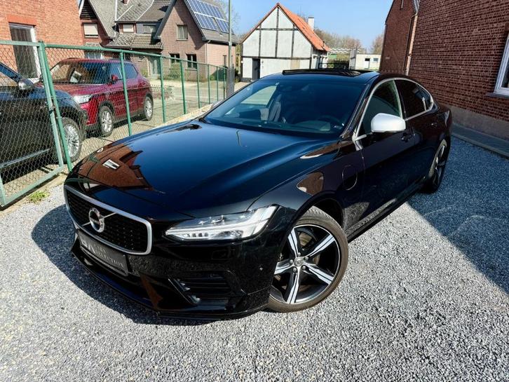 Volvo S90 T8 TE AWD R Design | Open dak | B&W | Adaptive cc, Auto's, Volvo, Bedrijf, Te koop, S90, 4x4, ABS, Achteruitrijcamera