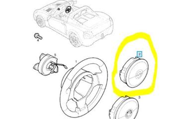 Airbag stuur bestuurder Opel Speedster beschikbaar voor biedingen