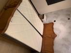 Bed compleet splinternieuw matrassen, Huis en Inrichting, Slaapkamer | Bedden, Ophalen, Verstelbaar, Bruin, Nieuw