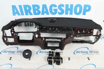 Airbag kit Tableau de bord M noir/brun HUD BMW X6 F16