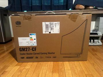 Cooler master curved gaming monitor 27 inch, Enlèvement, Comme neuf, Gaming
