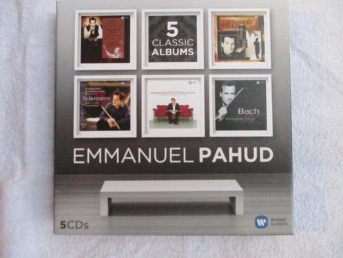 De opmerkelijke fluitist Emmanuel Pahud, boxset van 5 cd's, Cd's en Dvd's, Cd's | Klassiek, Zo goed als nieuw, Orkest of Ballet