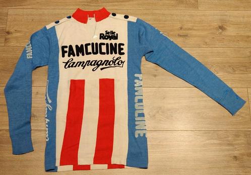 Maillot de cyclisme vintage Famcucine Campagnolo, Sports & Fitness, Cyclisme, Utilisé, Enlèvement ou Envoi