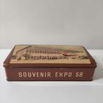 Boite en métal Expo 58., Collections, Enlèvement ou Envoi