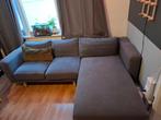 Grijze L zetel (norsborg sofa ikea), Huis en Inrichting, Zetels | Complete zithoeken, Ophalen, Gebruikt, Hout