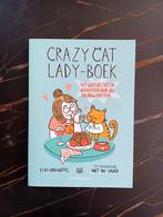 Crazy cat lady boek, Boeken, Humor, Ophalen of Verzenden, Nieuw