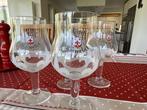 4 TRIPLE KARMELIT-glazen, Ophalen, Zo goed als nieuw, Glas of Glazen, Overige merken