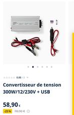 Convertisseur de tension 300W/12/230V + USB NEDIS Pims30012E, Enlèvement ou Envoi, Comme neuf