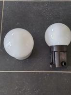 Luminaires globe blanc, Enlèvement, Comme neuf, Verre