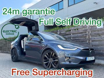 Model X Grande Autonomie *Supercharge gratuite*FSD*TVA, Autos, Cuir, Achat, Entreprise, 2100 kg