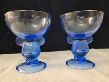 Disney ijscoupes, Verzamelen, Glas en Drinkglazen, Ophalen of Verzenden, Zo goed als nieuw