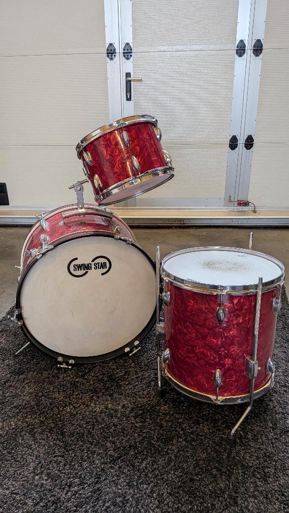 Swing Start vintage drums (TAMA), Muziek en Instrumenten, Drumstellen en Slagwerk, Gebruikt, Tama, Ophalen