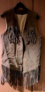 fantastisch vintage  leren vest Mouwloos, Comme neuf, Taille 48/50 (M), Brun, Enlèvement