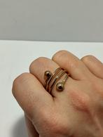 Gouden magnetische afslankring maat 56, Handtassen en Accessoires, Ringen, Ophalen, Overige materialen, Gebruikt, Dame