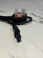 Câble d'alimentation britannique avec fusible 5A C7/Figure-8, Enlèvement ou Envoi, Neuf