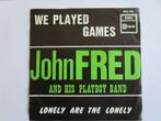 John Fred and his playboy band : We played games. 1968, Comme neuf, 7 pouces, Pop, Enlèvement ou Envoi