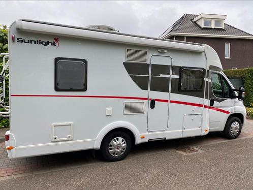 Fiat Sunlight Mobilhome 2018 in perfecte staat, Caravans en Kamperen, Mobilhomes, Particulier, Integraal, Fiat, LPG, Ophalen