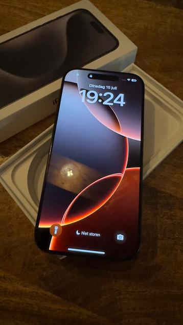 Iphone 16 pro - 128gb - garantie - zwart beschikbaar voor biedingen