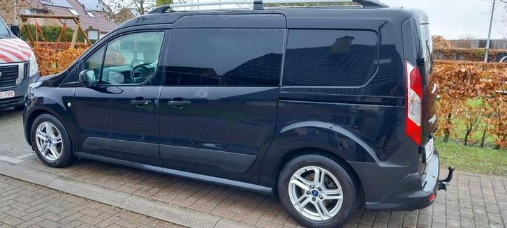 Ford transit connect L2, Auto's, Bestelwagens en Lichte vracht, Particulier, Trekhaak, Ford, Diesel, Euro 6, 6 deurs, Handgeschakeld