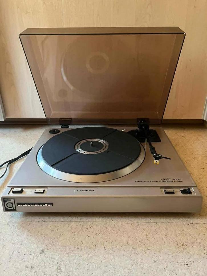 Marantz TT 4000 Quartz..., TV, Hi-fi & Vidéo, Tourne-disques, Enlèvement