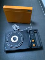 Vintage draagbare Philips platenspeler 22AF100, Audio, Tv en Foto, Platenspelers, Ophalen of Verzenden, Gebruikt, Platenspeler
