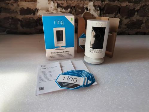 Ring Stick Up Cam Battery, Audio, Tv en Foto, Videobewaking, Zo goed als nieuw, Binnencamera, Ophalen of Verzenden