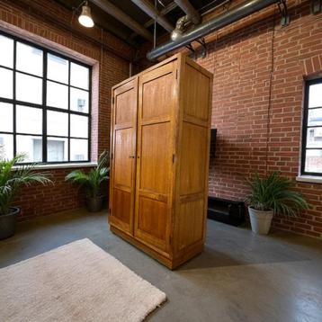 Armoire haute, étagère, classeur vintage XL, Enlèvement ou Envoi, Armoire
