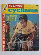 Magazine l'Équipe Cyclisme n67 (1973) Luis Ocana Eddy Merkx, Sports & Fitness, Cyclisme, Autres types, Utilisé, Enlèvement ou Envoi