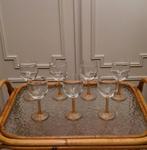 Set van 7 glazen Luminarc, Verzamelen, Glas en Drinkglazen, Gebruikt, Ophalen of Verzenden