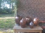 Zeer mooie set oude potten, Tuin en Terras, Ophalen