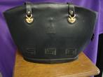 Grote handtas zwart van het merk Paris., Enlèvement ou Envoi, Utilisé, Noir, Sac à main