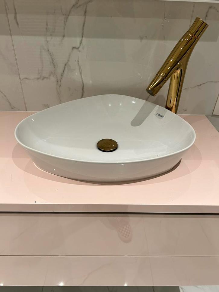 Duravit cape cod wastafel (excl kranen), Huis en Inrichting, Badkamer | Badkamermeubels, Gebruikt, Wasbak of Wastafel, Ophalen
