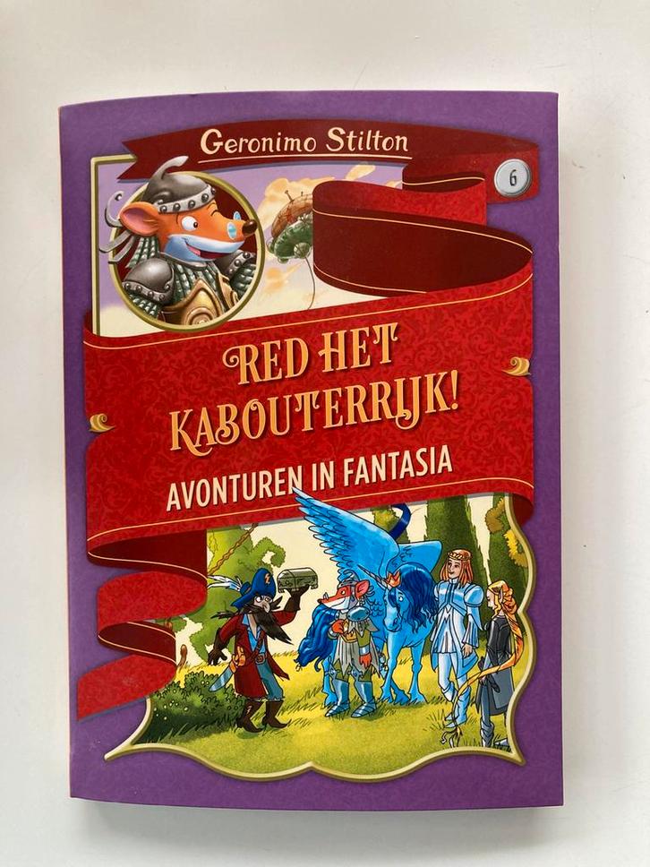 Geronimo Stilton - Red het kabouterrijk!, Boeken, Kinderboeken | Jeugd | onder 10 jaar, Zo goed als nieuw, Ophalen of Verzenden