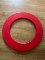 Dartbord surround rood, Ophalen, Zo goed als nieuw, Dartbord