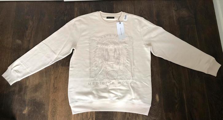 Medicine woman premium crew neck sweatshirt, Kleding | Dames, Truien en Vesten, Nieuw, Maat 42/44 (L), Wit, Ophalen of Verzenden