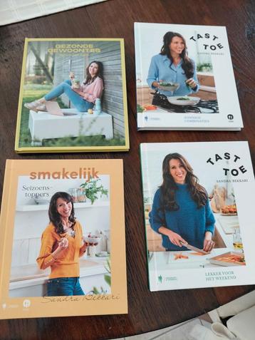 4x kookboeken Sandra Bekkari, Boeken, Kookboeken, Ophalen of Verzenden, Zo goed als nieuw