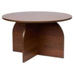 Table d'appoint ronde design - bois, Enlèvement ou Envoi, Comme neuf