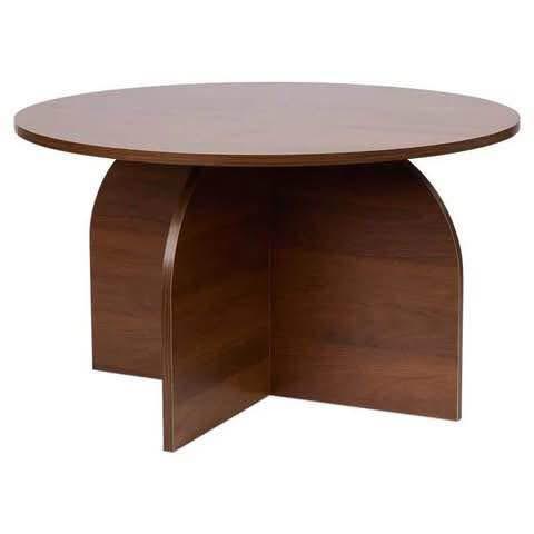 Table d'appoint ronde design - bois, Huis en Inrichting, Tafels | Salontafels, Zo goed als nieuw, Ophalen of Verzenden