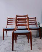 Suite de 4 chaises danoises vintage, Enlèvement