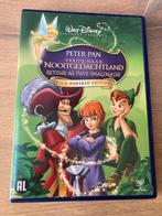 Peter Pan - terug naar Nooitgedachtland - Disney dvd, Tekenfilm, Verzenden, Zo goed als nieuw, Alle leeftijden