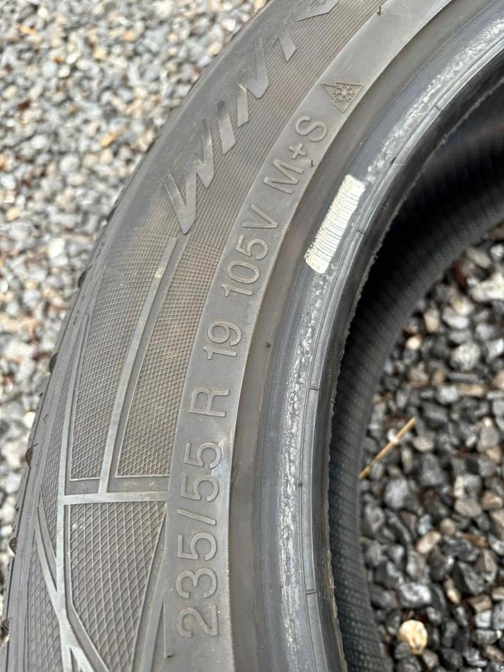 4 pneus hiver Vredestein Wintrac Pro – dimension 235/55 R19, Autos : Pièces & Accessoires, Pneus & Jantes, Pneu(s), Pneus hiver