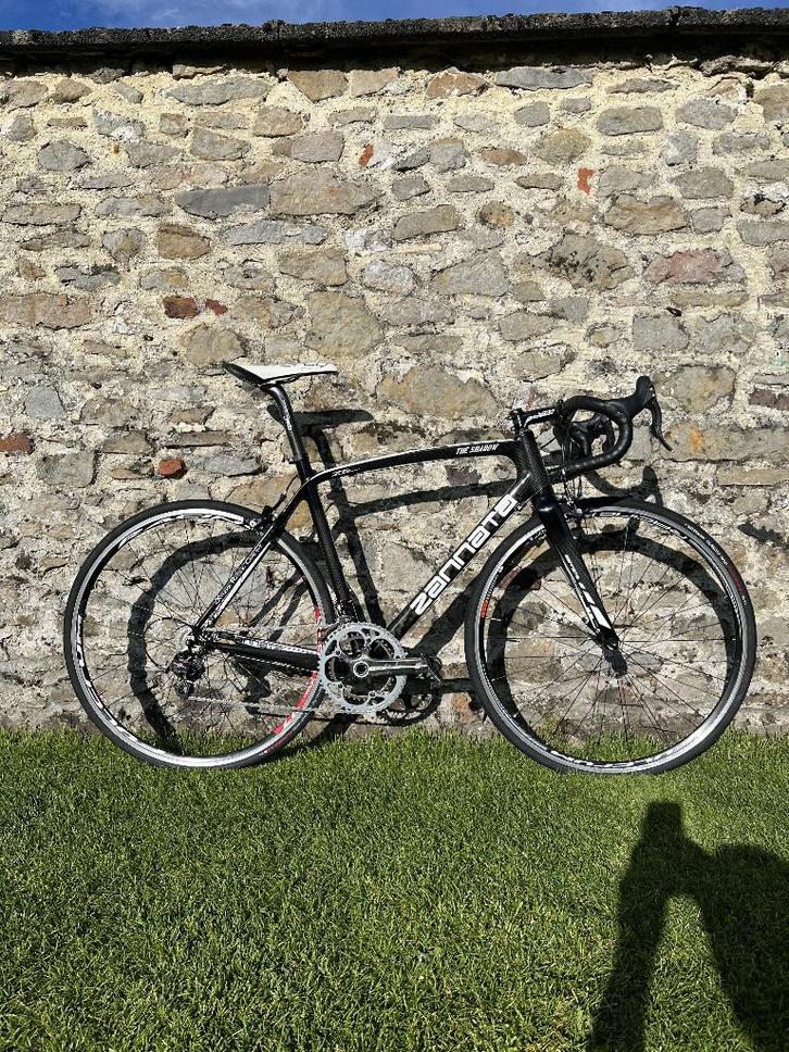 Racefiets Zannata, Fietsen en Brommers, Fietsen | Racefietsen, Gebruikt, Heren, Overige merken, 10 tot 15 versnellingen, Carbon