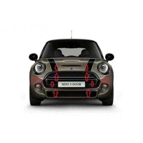 CONTOUR DE CALANDRE NOIR BRILLLANT MINI F55 F56 F57 (14-20), Autos : Divers, Tuning & Styling, Enlèvement ou Envoi