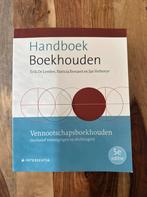 Handboek Boekhouden - Vennootschapsboekhouden (vijfde editie, Boeken, Ophalen, Zo goed als nieuw, Erik De Lembre; Patricia Everaert