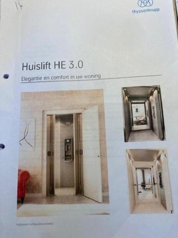 huislift, Enlèvement, Comme neuf