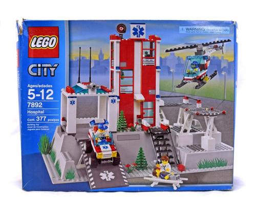 LEGO City Hospital 7892 Ziekenhuis (2006), Kinderen en Baby's, Speelgoed | Duplo en Lego, Zo goed als nieuw, Lego, Complete set