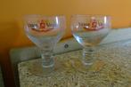 Bierglazen Vieille Villers, Verzamelen, Biermerken, Ophalen, Gebruikt, Glas of Glazen, Overige merken